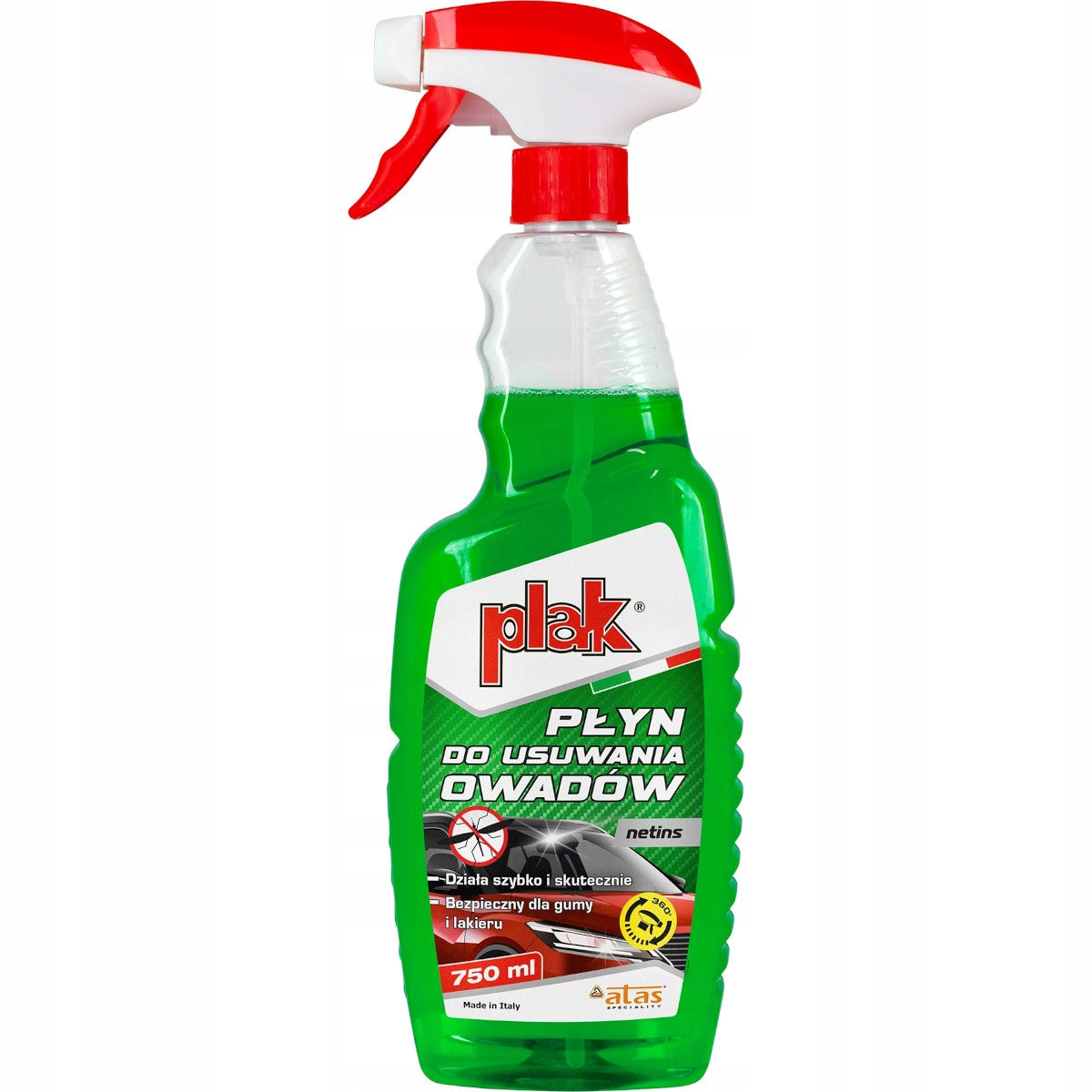ATAS NETINS REMOVES INSECTS FROM BODY WINDOWS 750ml Packaging status original