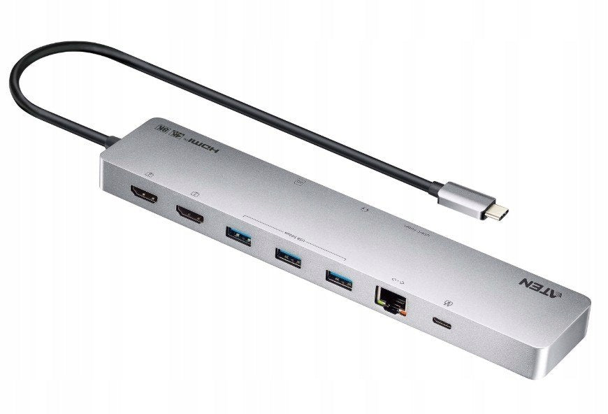 ATEN USB-C Multiport Dock with Power
