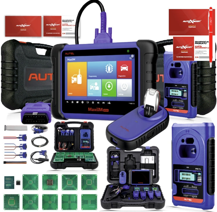 AUTEL IM508 KEY PROGRAMMER + XP400PRO FULL KIT MODEL WITH POLISH DISTRIBUTION