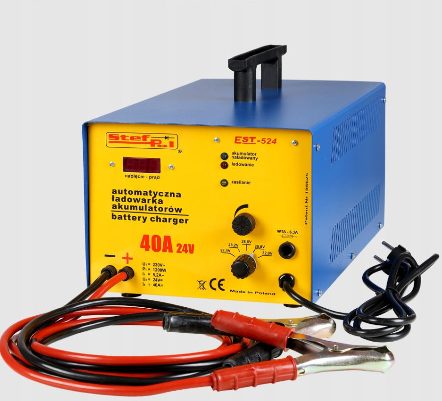 AUTOMATIC CHARGER rectifier EST 524 24V 40A