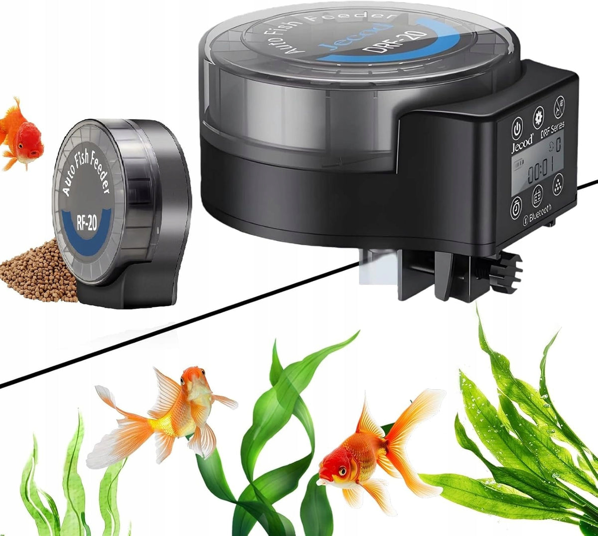 AUTOMATIC FISH FEEDER WITH LCD TIMER