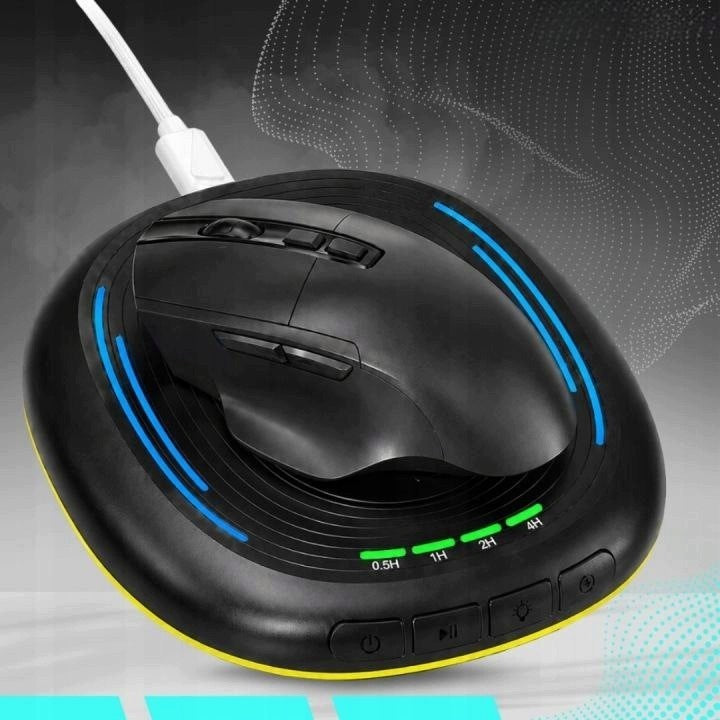 AUTOMATIC MOUSE SIMULATOR USB RGB PLUG PLAY WITH TIMER AND LED Packaging status original