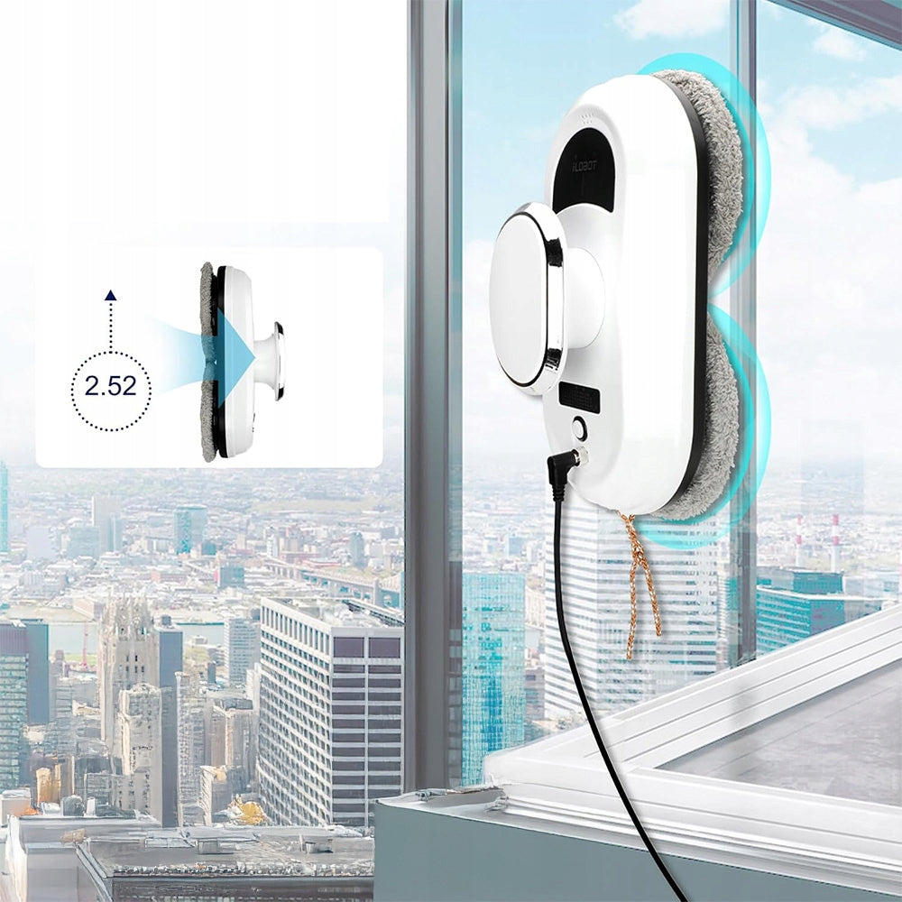 AUTOMATIC WINDOW CLEANING ROBOT WITH INTELLIGENT ANTI-FALL SYSTEM Manufacturer code HCR-10