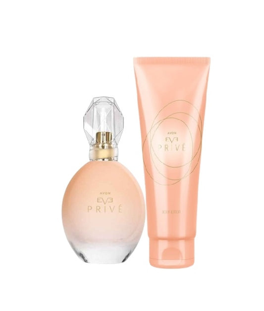 AVON SET EVE PRIVE 2 COSMETICS EAU DE PARFUM 50 ML LOTION 125 ML