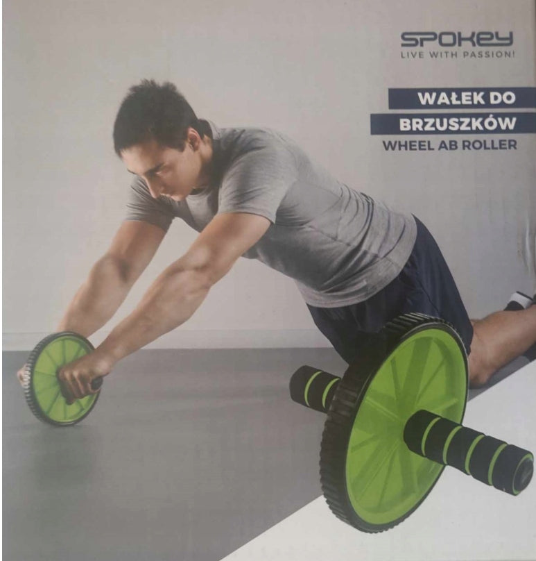 Abdominal Muscle Exercise Wheel Roller Spokey