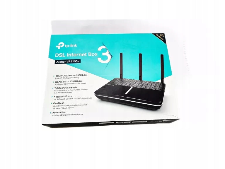 Access Point, TP-Link archer vr2100v ADSL/4G router