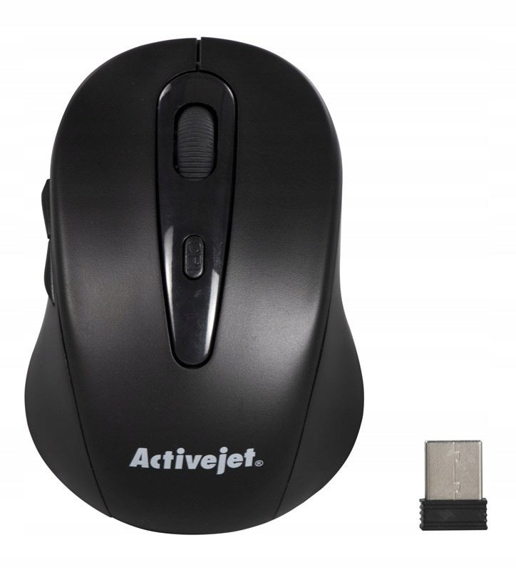 Activejet AMY-213 USB Wireless Mouse (Optical 1600 DPI Black)