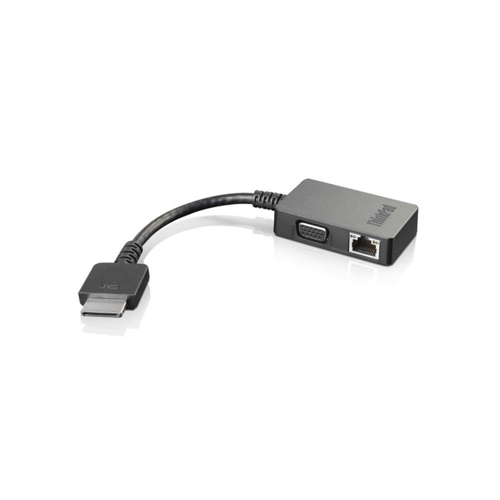 Adapter Lenovo OneLink+ VGA/RJ45 4X90J31060 Black