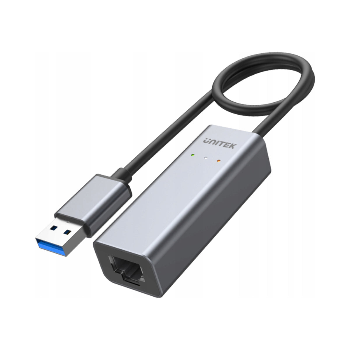 Adapter Unitek USB-C/USB-A RJ-45 Ethernet 2,5G Hybrid