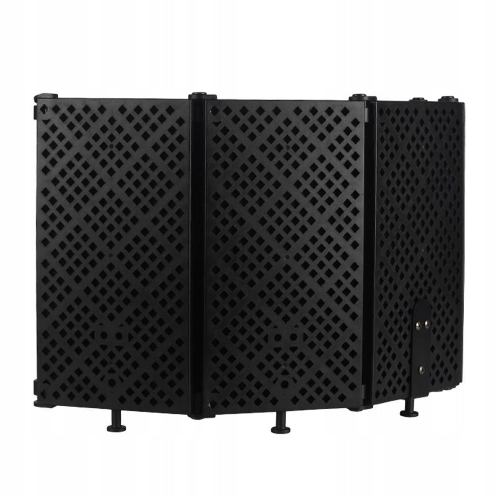 Adjustable Microphone Shield Isolation Screen Filter Vocal Booth Stand