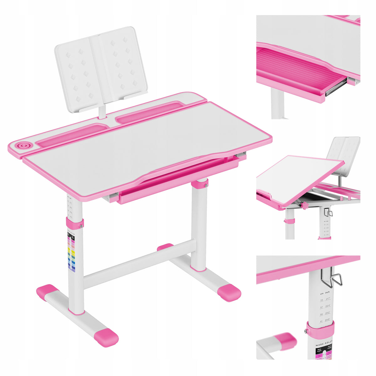 Adjustable school desk for children MARK ADLER computer STAND