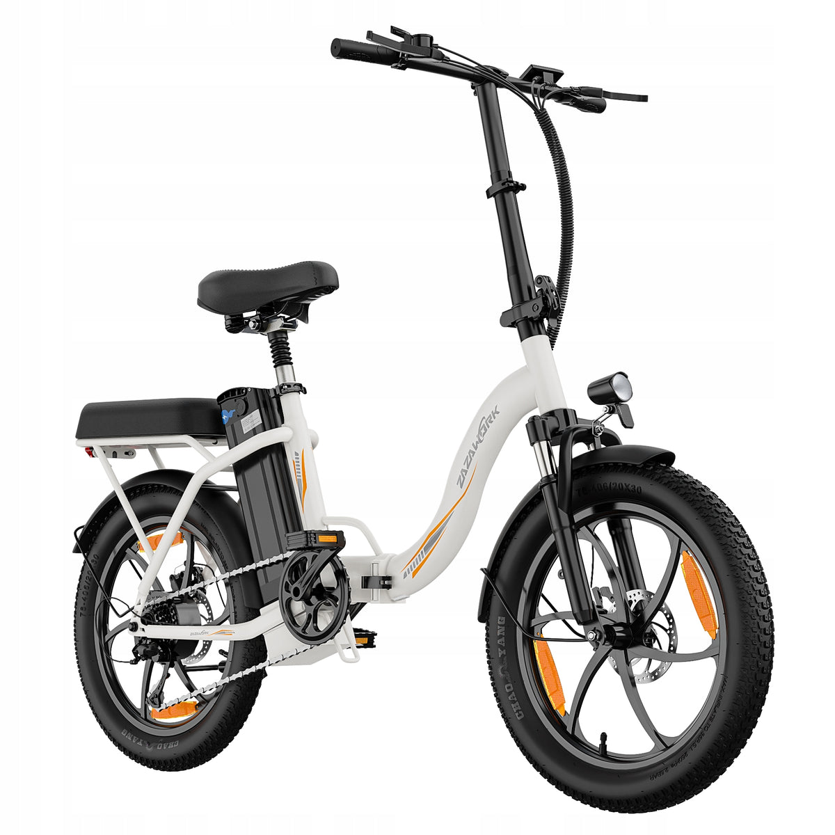 Adult Electric Bike ZAZAWORK C16 250W 16Ah 20" Folding E-bike Packaging status original
