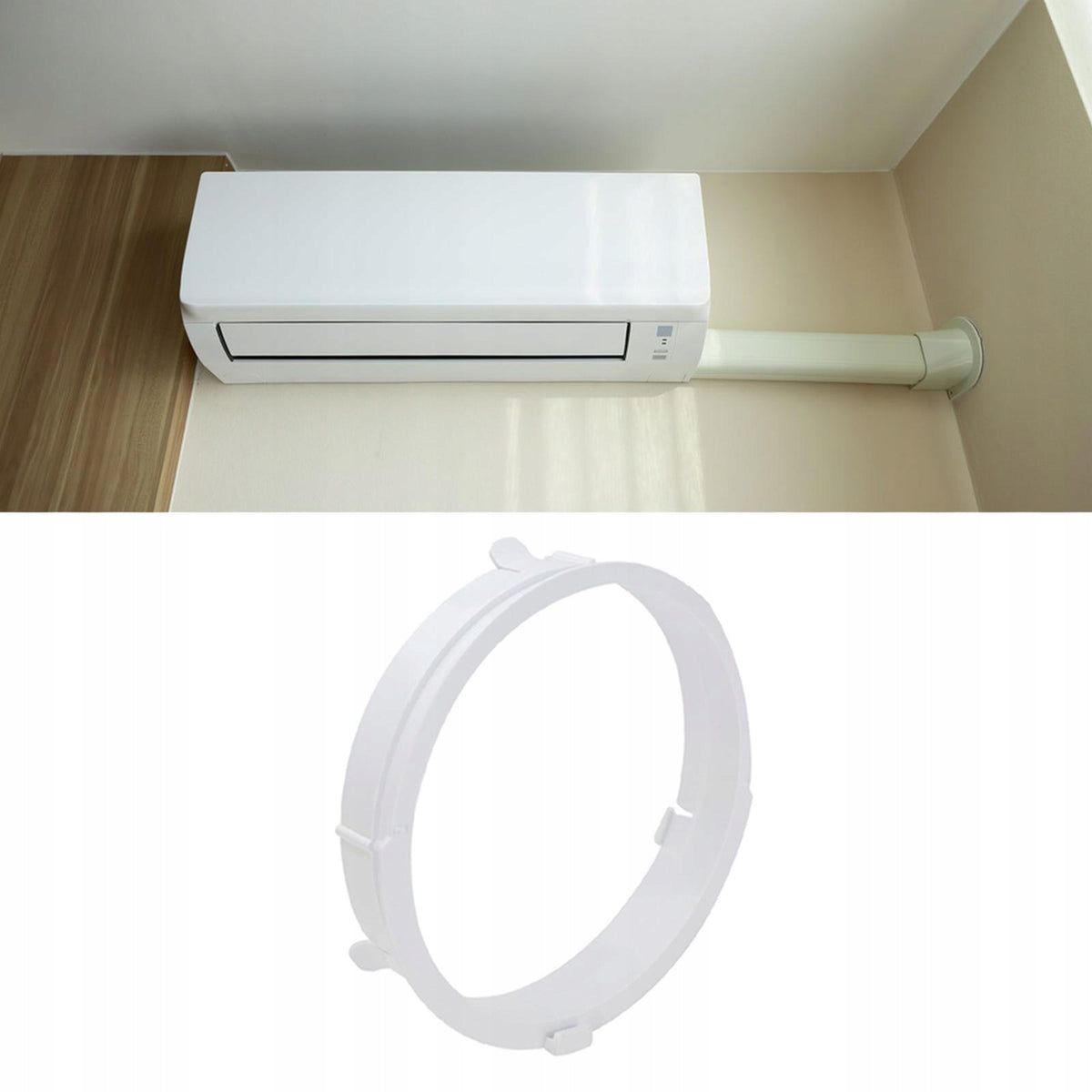 Air Conditioner Exhaust Duct Interface Adjustable High Length 17 cm