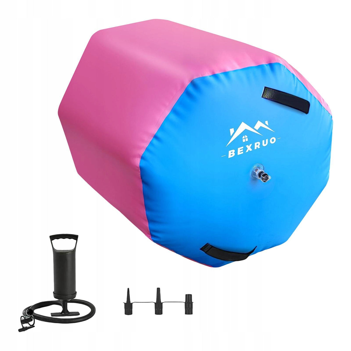 Air Roller Gymnastics Barrel with Pump Yoga Barrel Mat Tumbling 1m Length