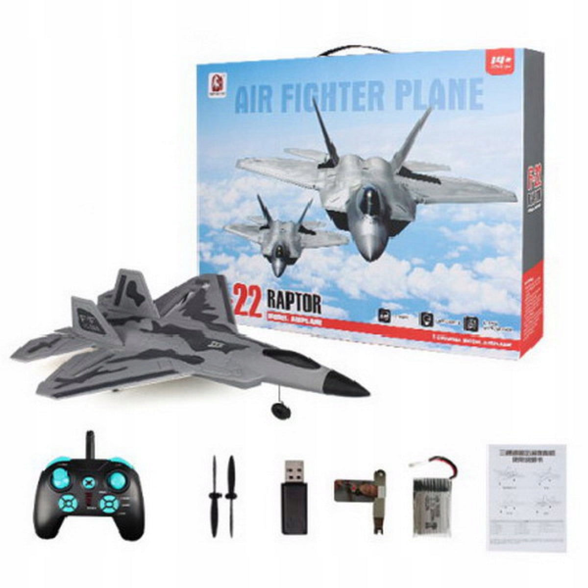 Aircraft Fighter RAPTOR-22 R/C