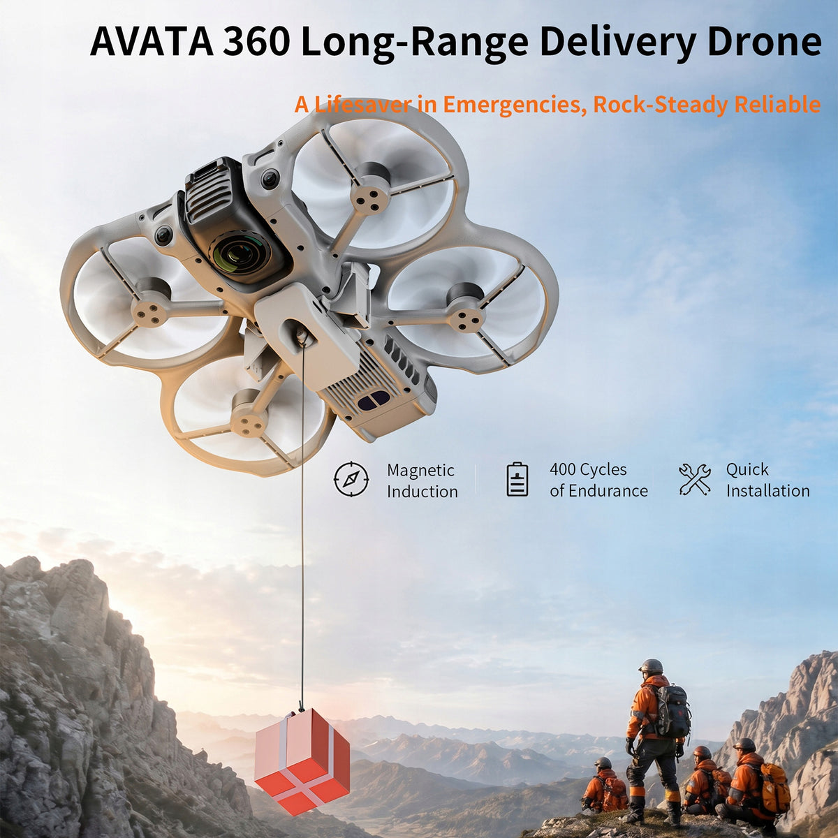 Airdrop System for Avata 360 Payload Release System Manufacturer code 12040093