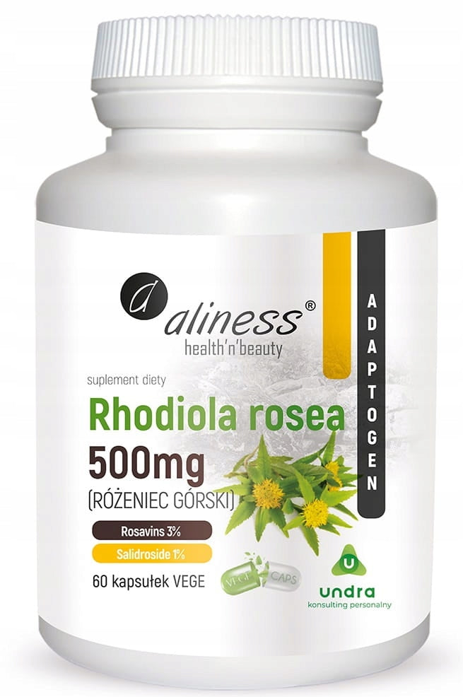 Aliness Rhodiola Mountain Rosary INFECTIONS STRESS 60