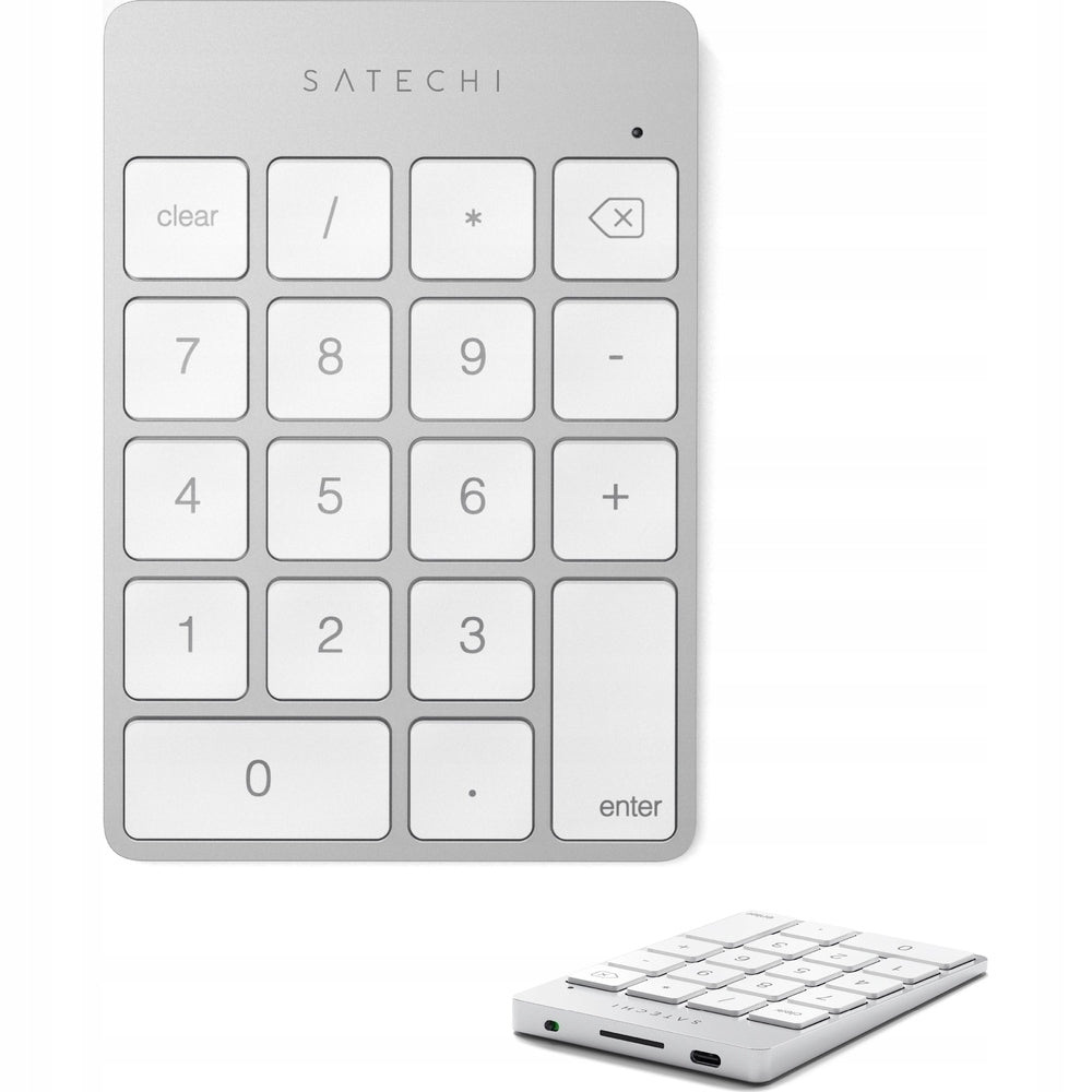 Aluminum Bluetooth PC/Mac Wireless Numeric Keyboard, Satechi Packaging status original