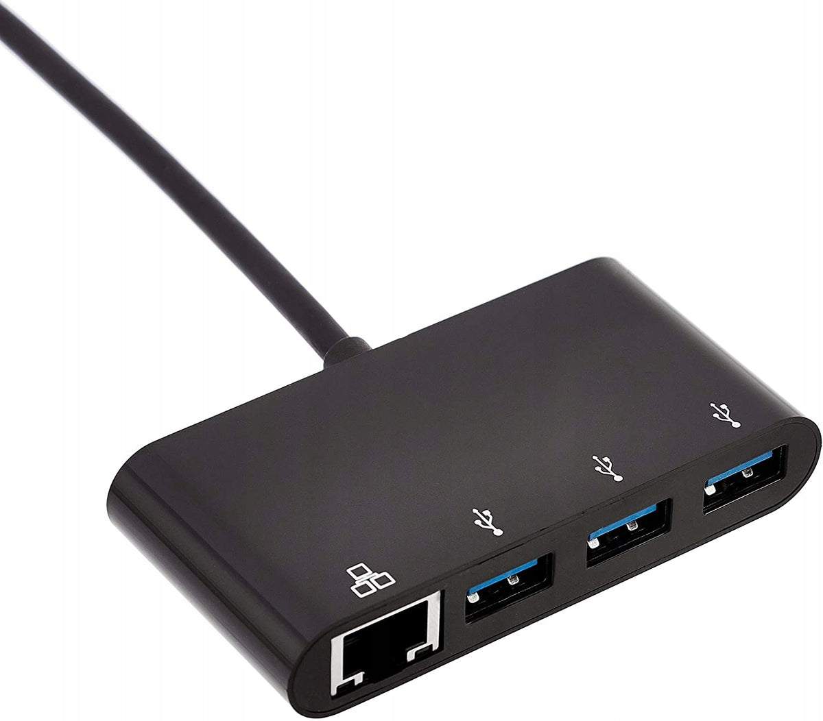 Amazon Basics USB Hub 3 USB Ports 1 Rj45 Port Manufacturer code 0192835001120