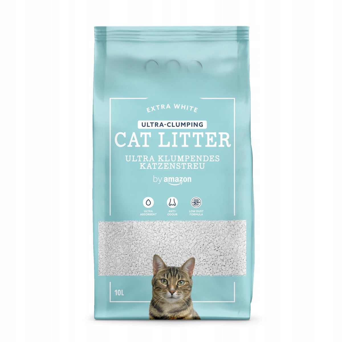 Amazon Cat Litter Extra White Ultra Clumping 10L