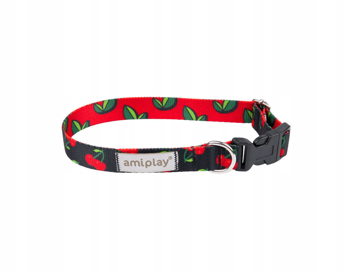 Amiplay BeHappy - Cherry adjustable collar size L