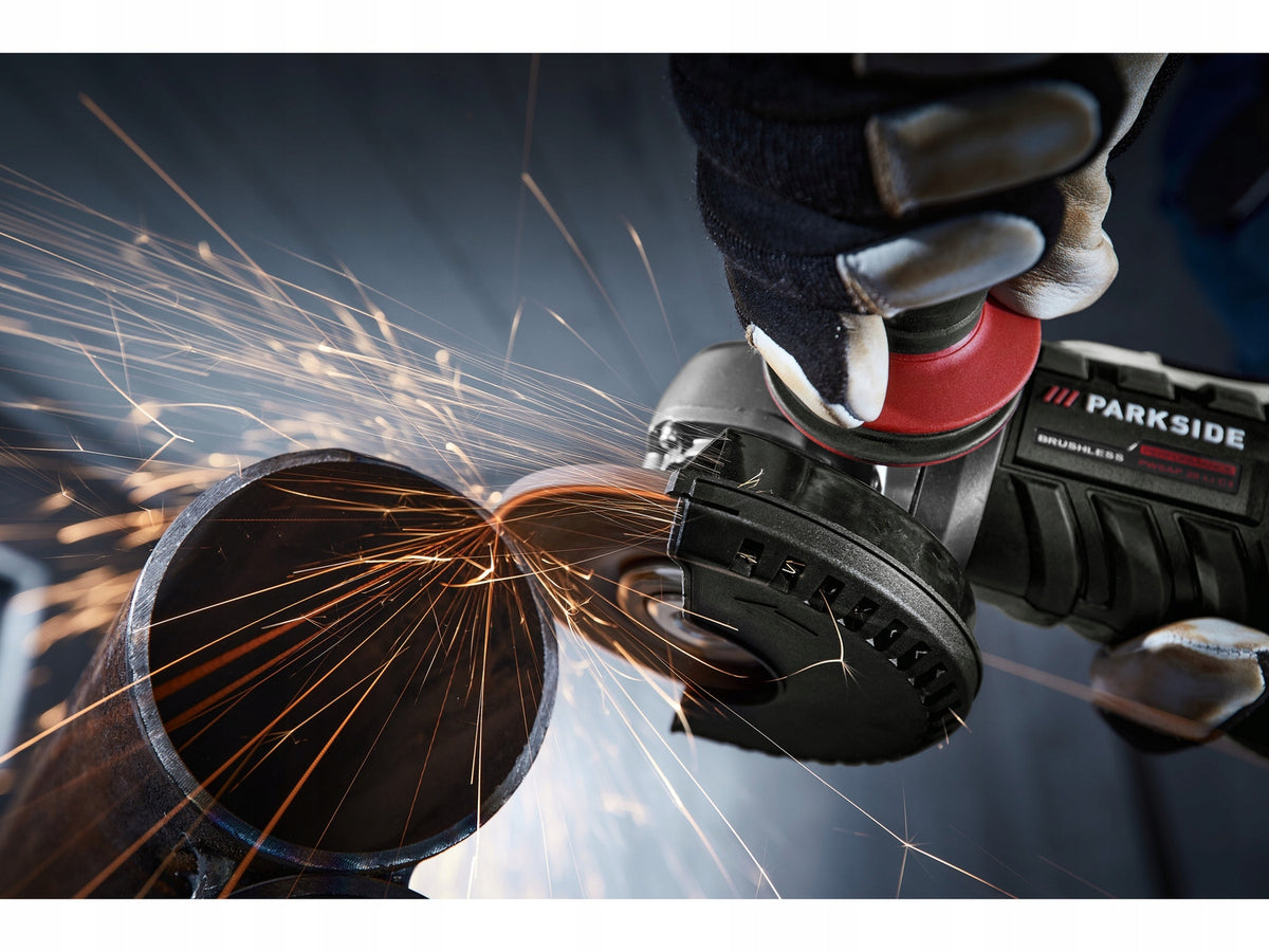 Angle grinder Parkside PPWSA 20-Li A1 20 V PERFORMANCE BOSZKA STRONG XL Packaging status original