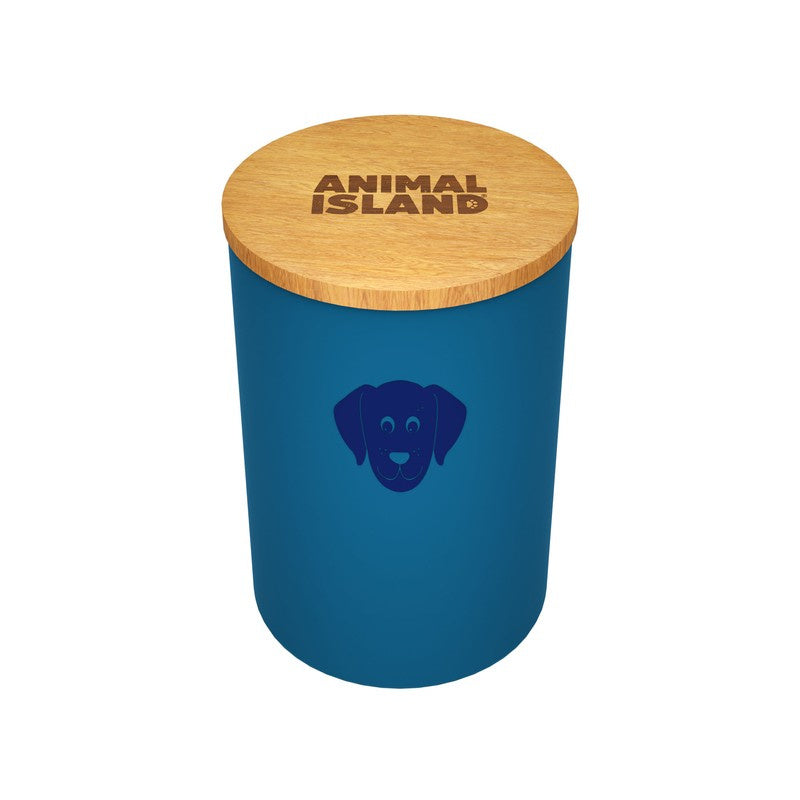 Animal Island Dog Food Container S Blue Manufacturer code AI