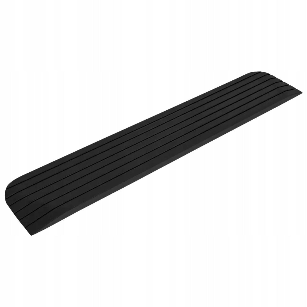 Anti-Slip Rubber Threshold Ramp Black 110 x 21 x 2,5 cm