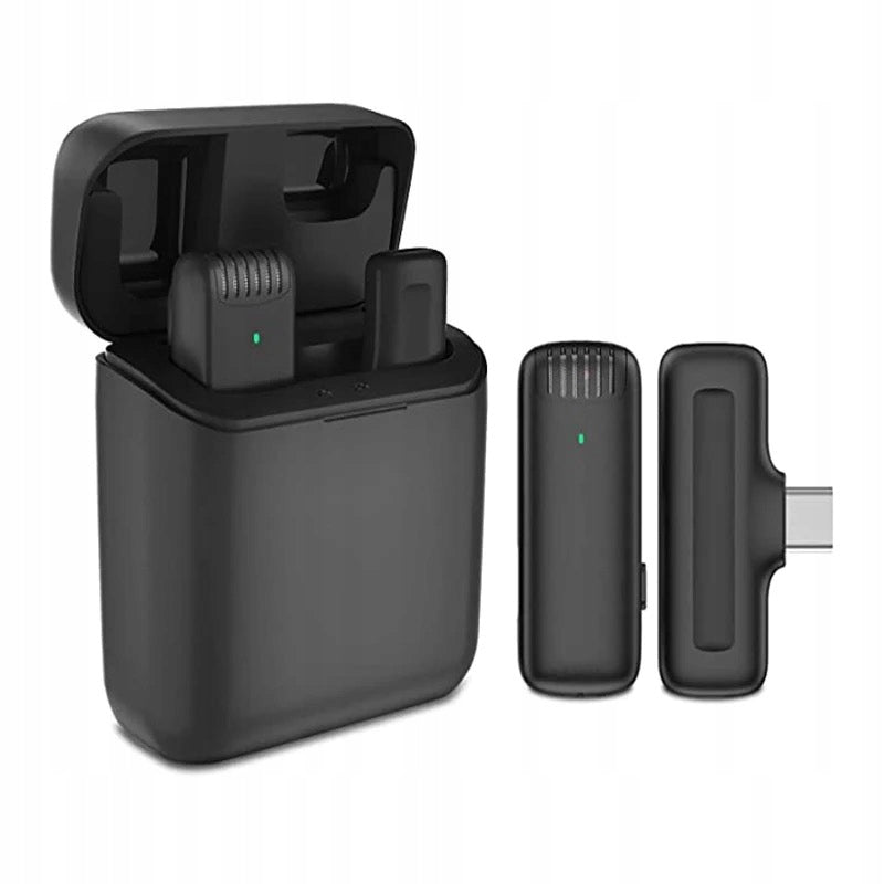 Apexel USB-C Wireless Lavalier Microphone