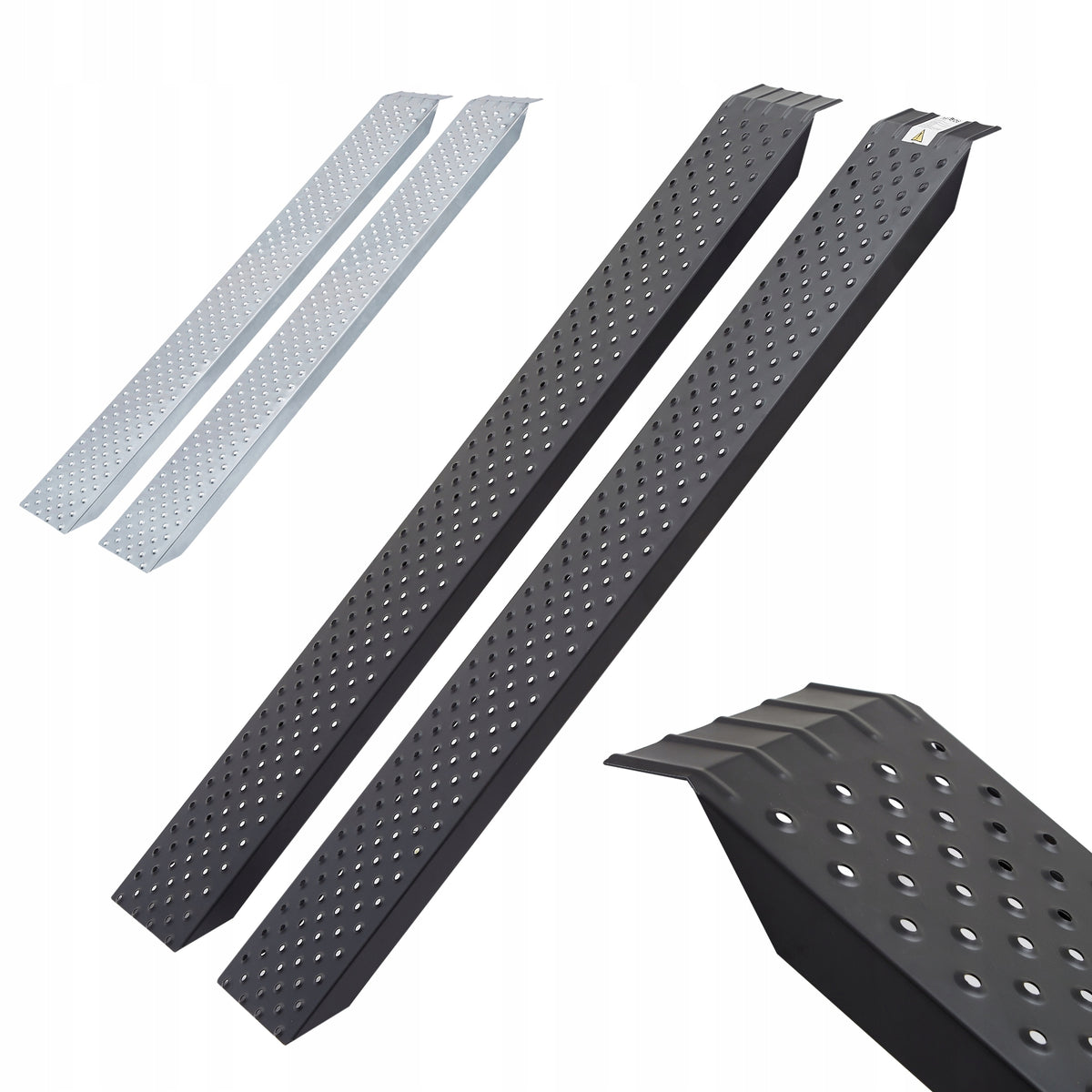 Arebos - 2 x Access Ramps | Anthracite