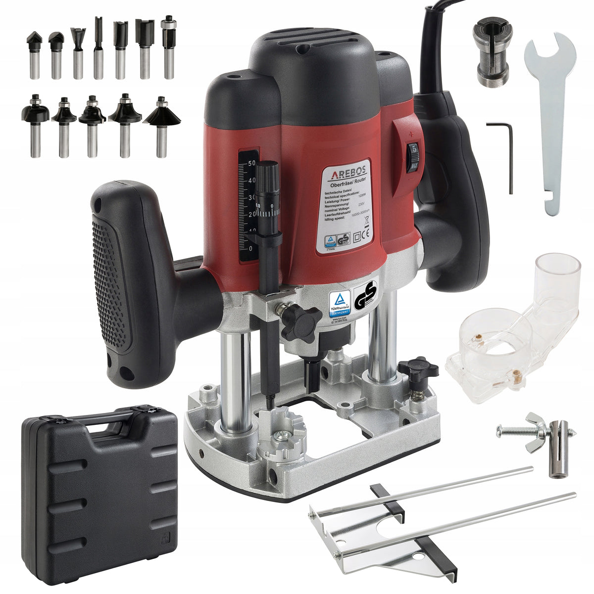 Arebos - Router Milling Machine | 1200 W
