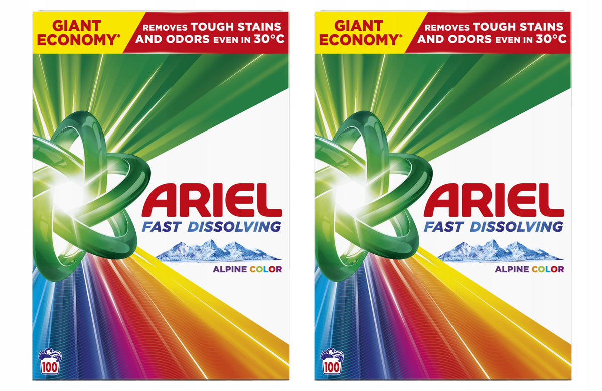 Ariel Alpine Color Washing Powder 2x100 Washes