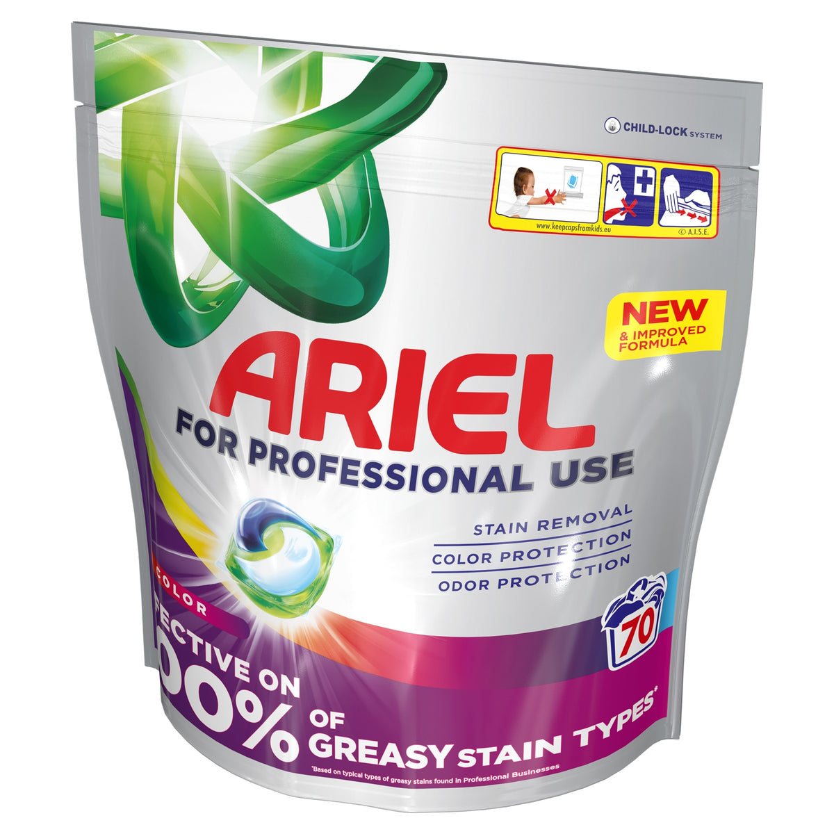 Ariel Professional washing capsules Color 70 pcs. Packaging status original