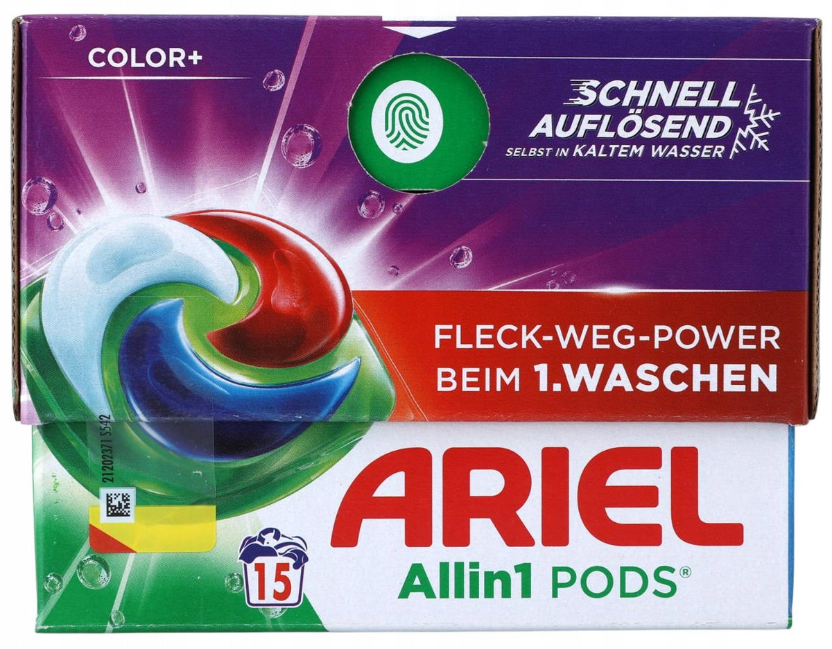 Ariel WASHING CAPSULES 15 caps 316G COLOR Brand Ariel