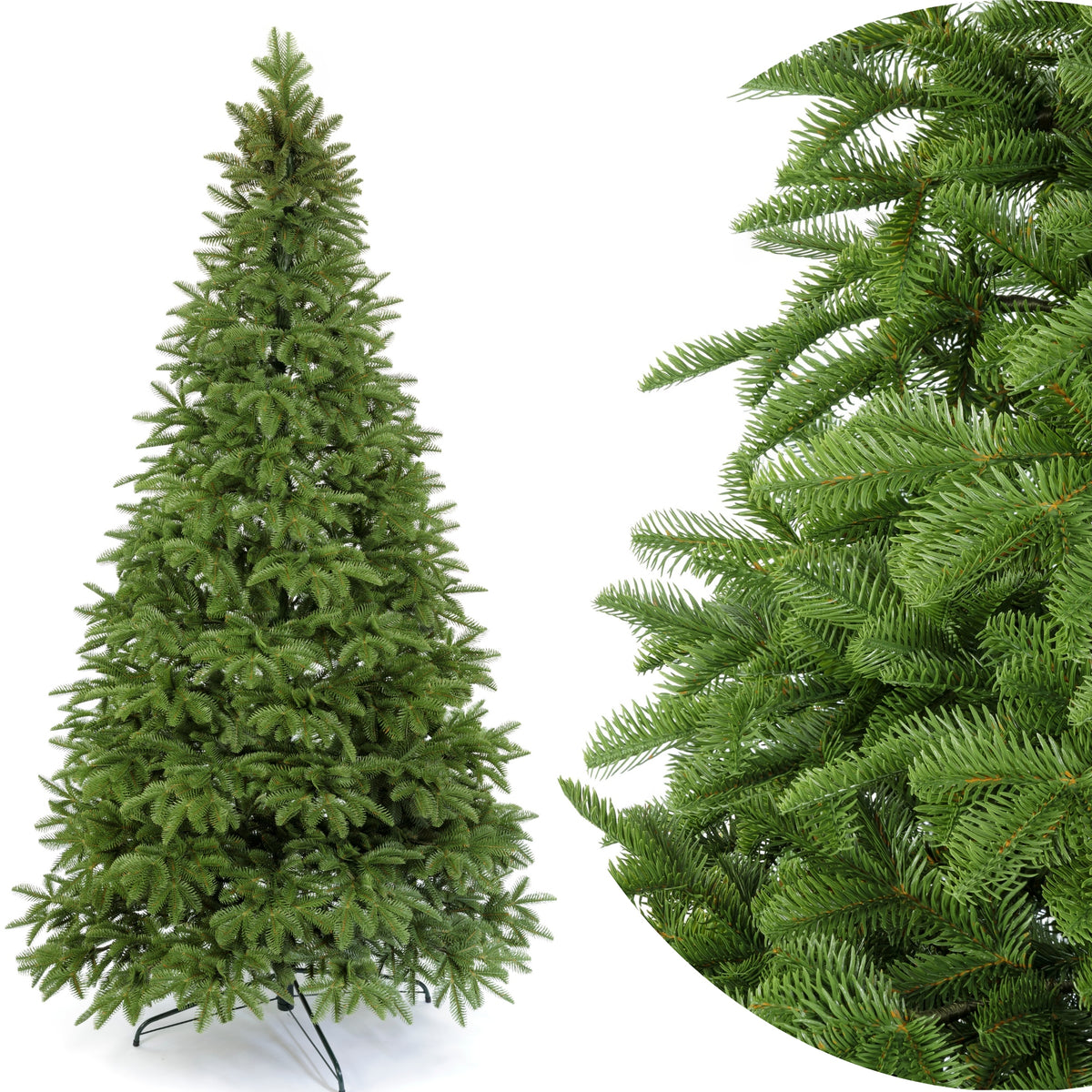 Artificial Christmas Tree Fir Light Green 2D 100% PE 220 cm silicone as live