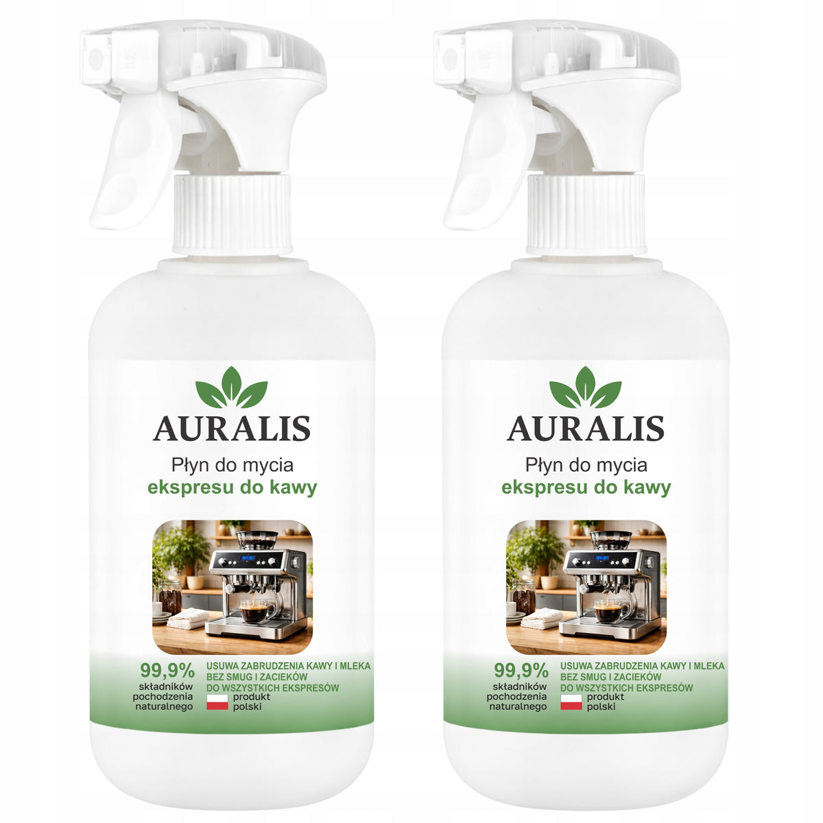Auralis Ecological Liquid 2x 0 5 l Sprayer