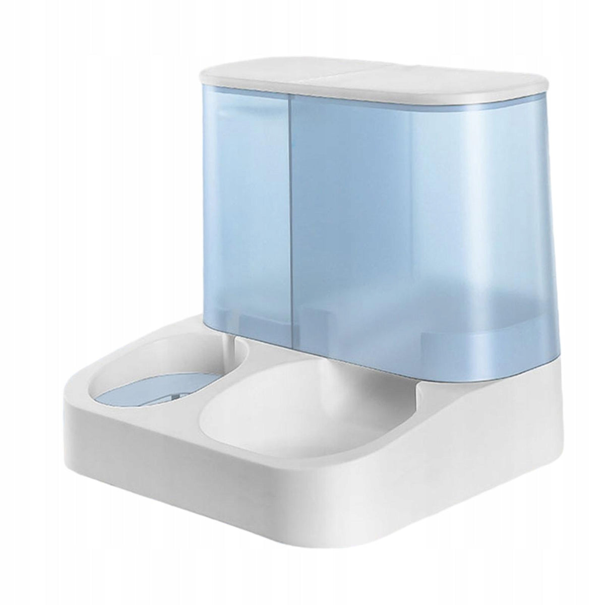 Automatic Feeder Detachable Dry and Wet Separation for Cat Rabbit Blue Packaging status original