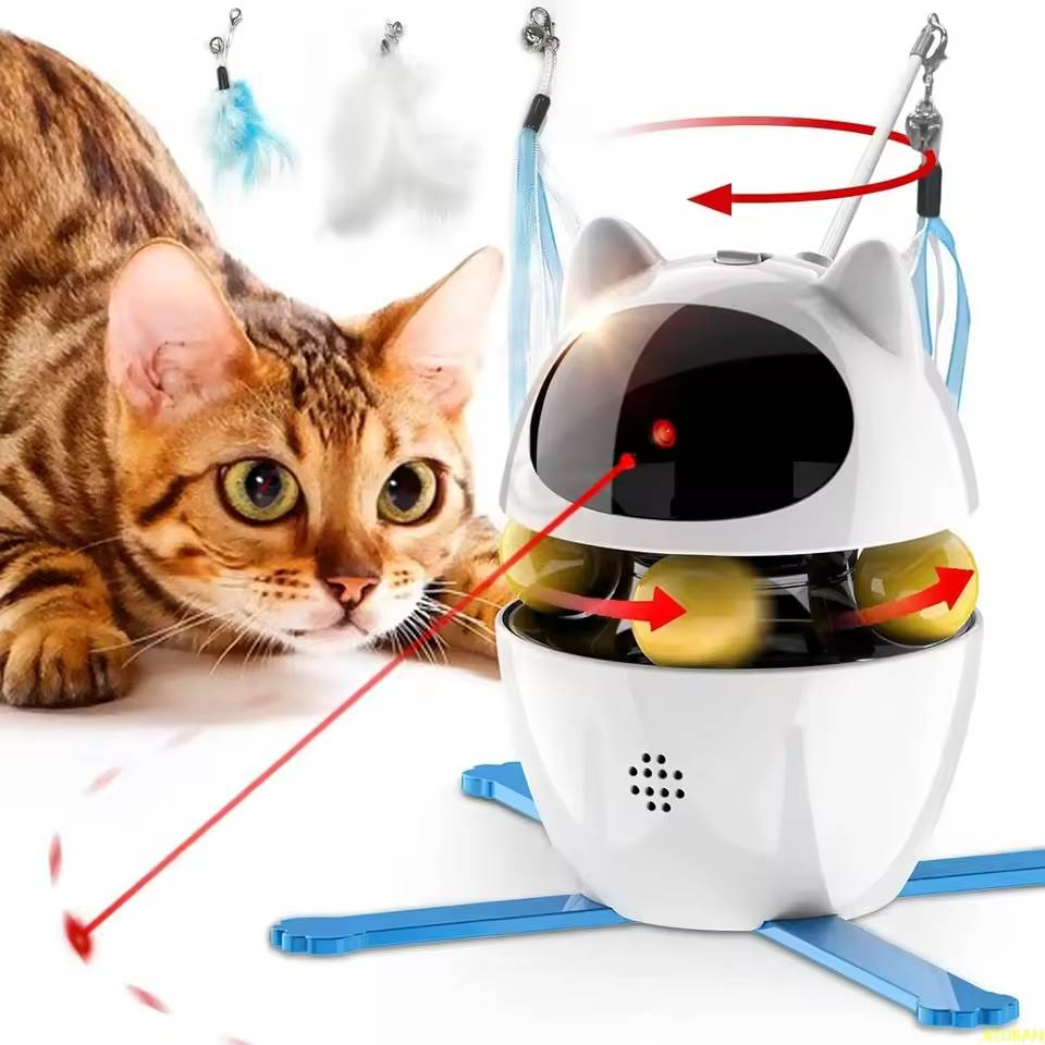Automatic Laser For Cat 3 Modes Interactive Toy Smart Cat Laser