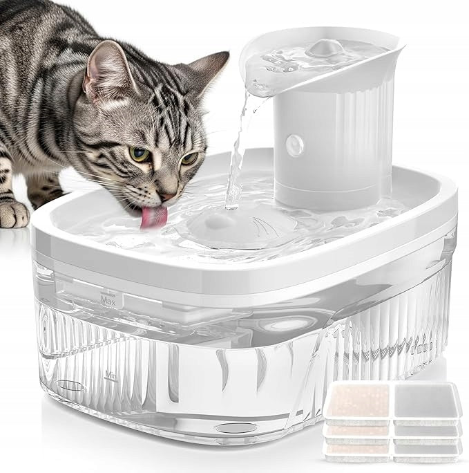 Automatic Pet Drinker 2.5L Battery Quiet