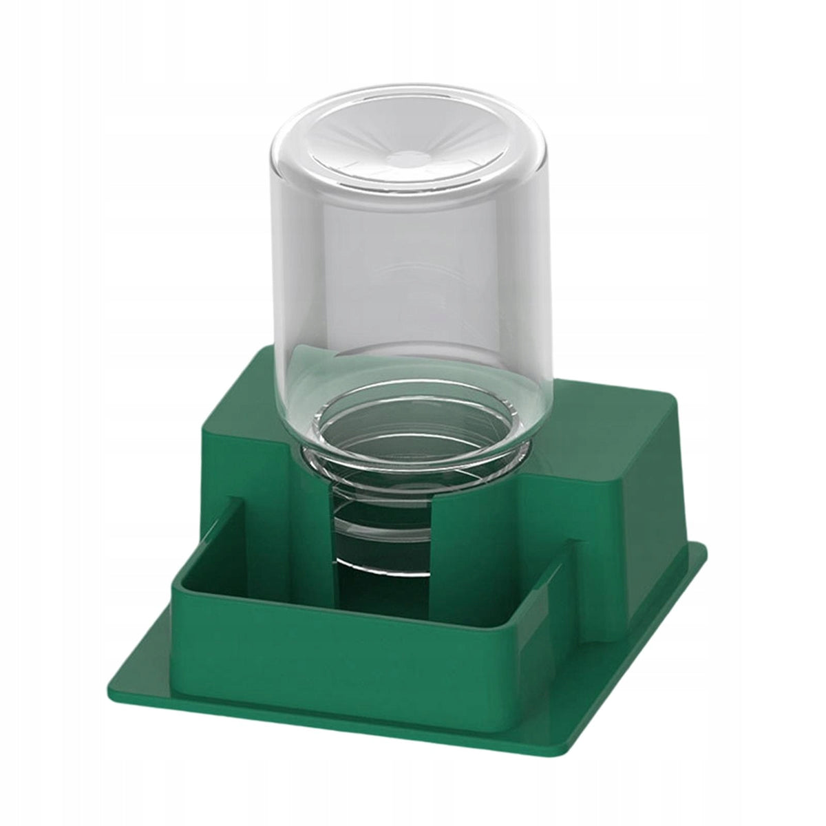 Automatic Reptile Water Feeder Decorative Easy to Clean Creative Green