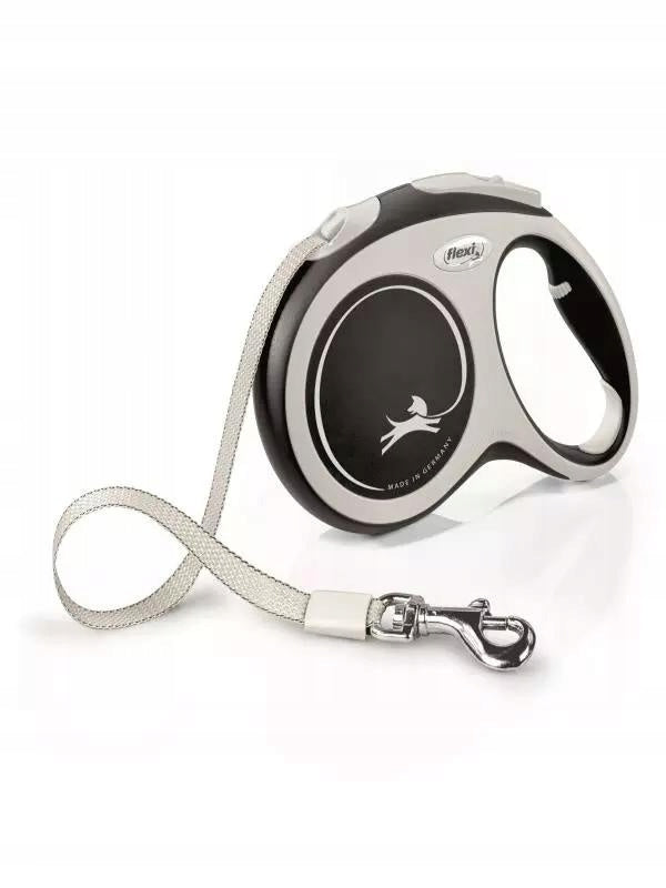 Automatic lanyard Flexi tape 5 m FLEXI NEW COMFORT L TAPE 5M BLACK Packaging status original