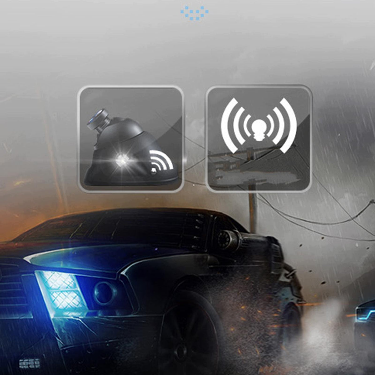 Automobile Car HD Reversing Blind Spot Side Rear View Camera, Easy to Packaging status original
