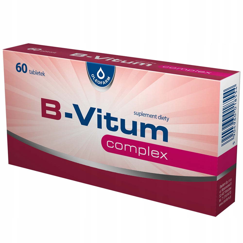 B-Vitum Complex 60 tablets Packaging status original