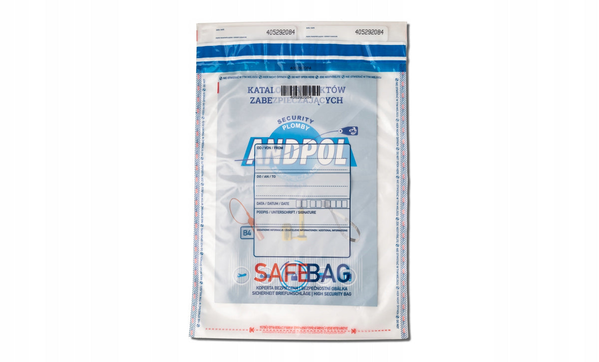B4 SafeBag transparent envelope