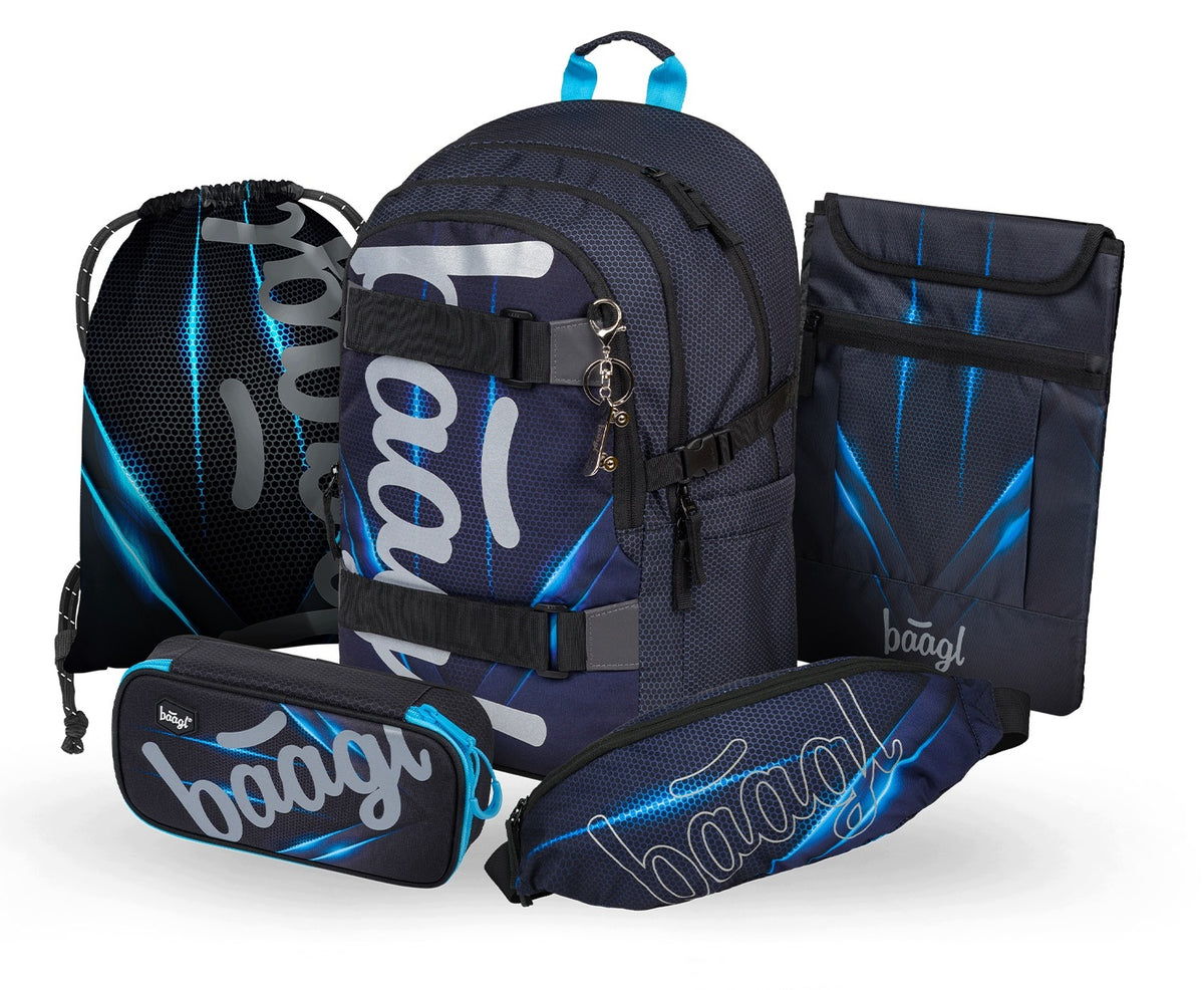 BAAGL Skate Bluelight III School Set