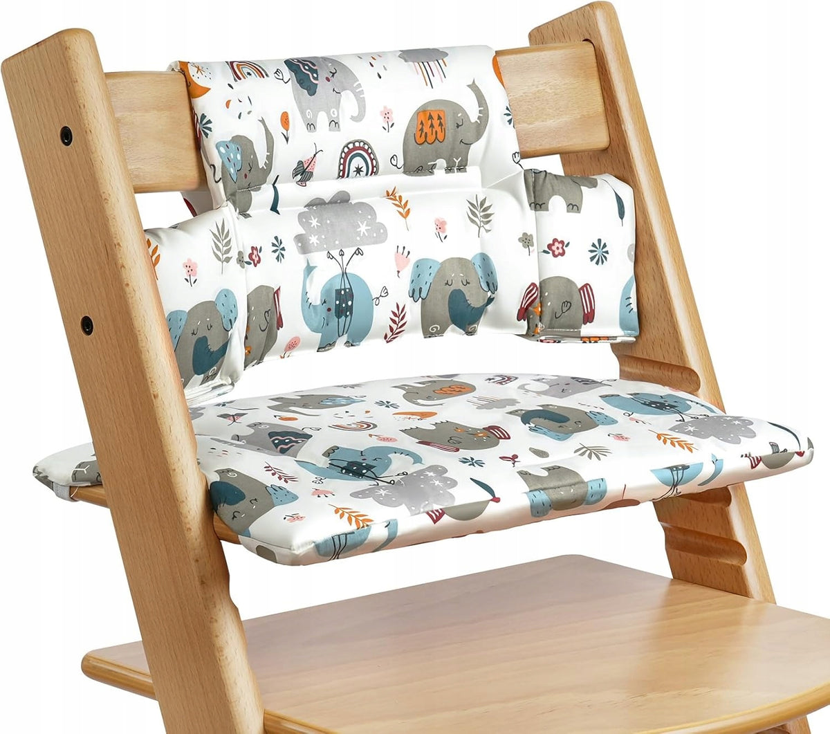 BABY HIGHCHAIR COVER WATERPROOF CUTE ELEPHANTS