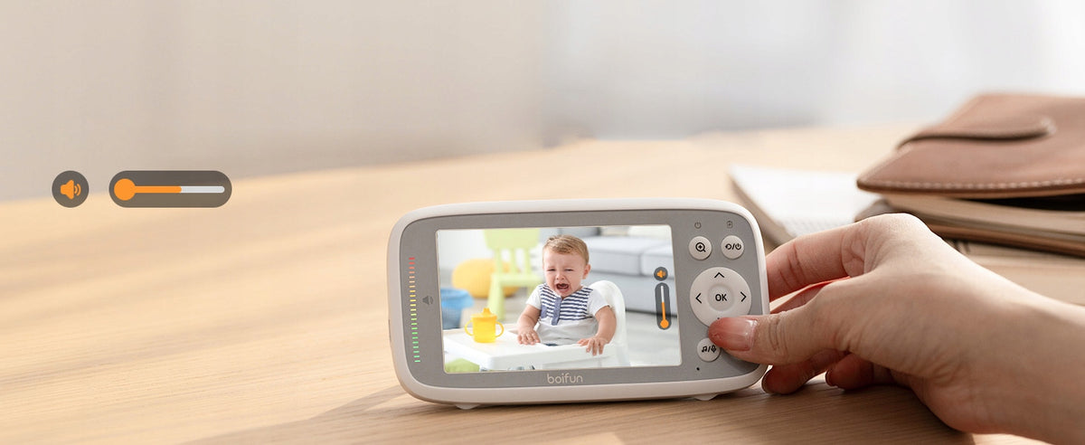 BABY MONITOR WIFI ROTATING CAMERA 2MPx 4 INCH LCD 3x ZOOM + AKU Packaging status original