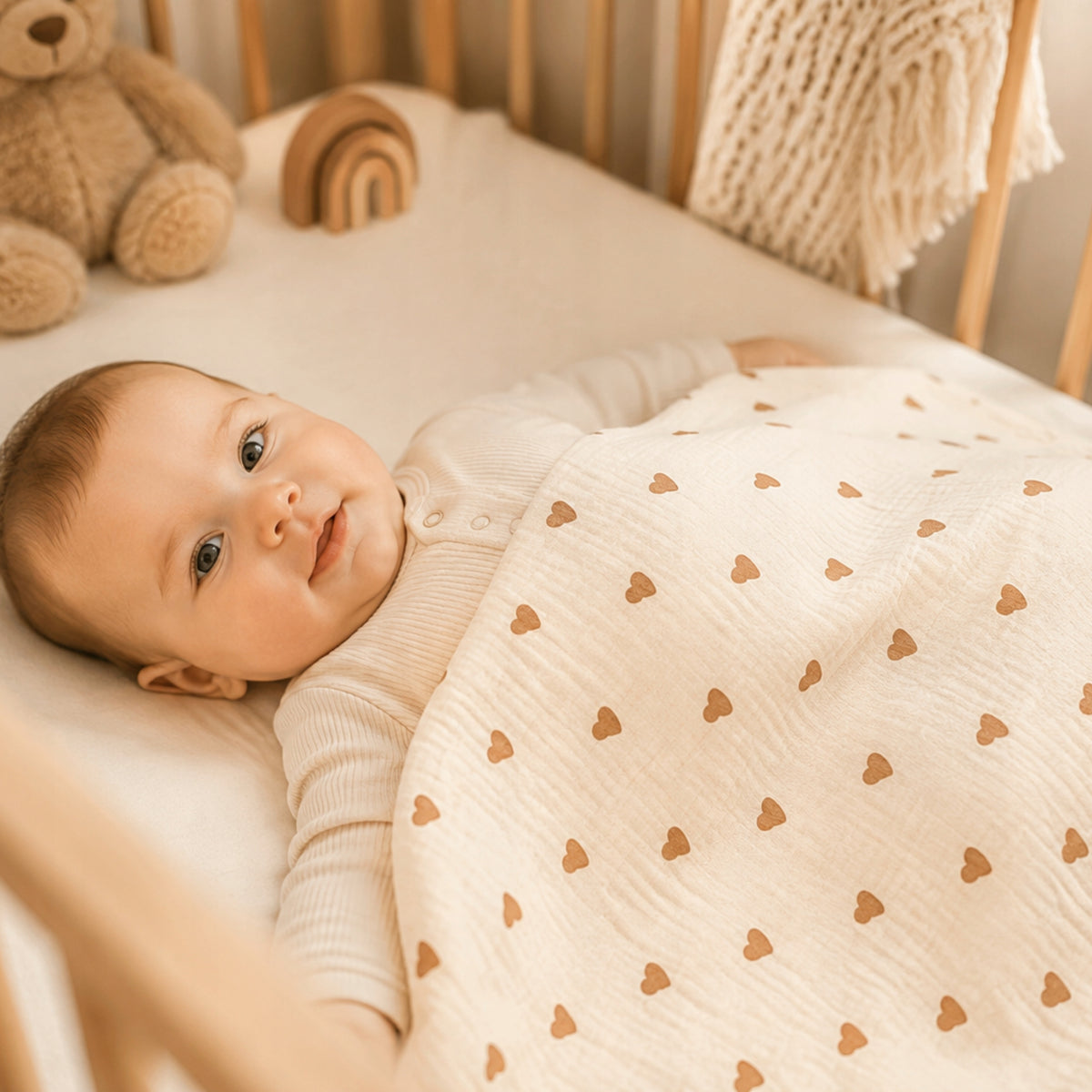 BABY MUSLIN BLANKET FOR BABIES COTTON THIN YEAR-ROUND 2026 Diapers type reusable