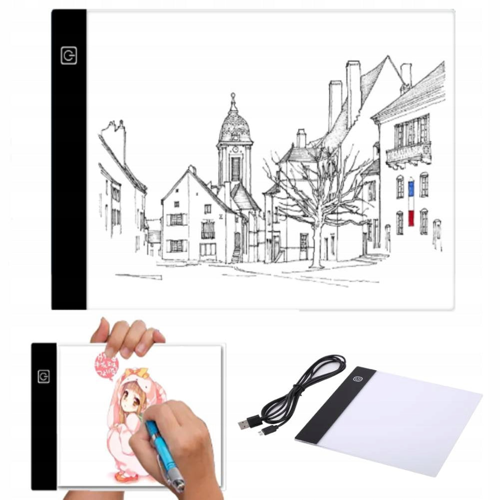 BACKLIT BOARD DRAWING BOARD GRAPHIC TABLET FOR DRAWING LED A5
