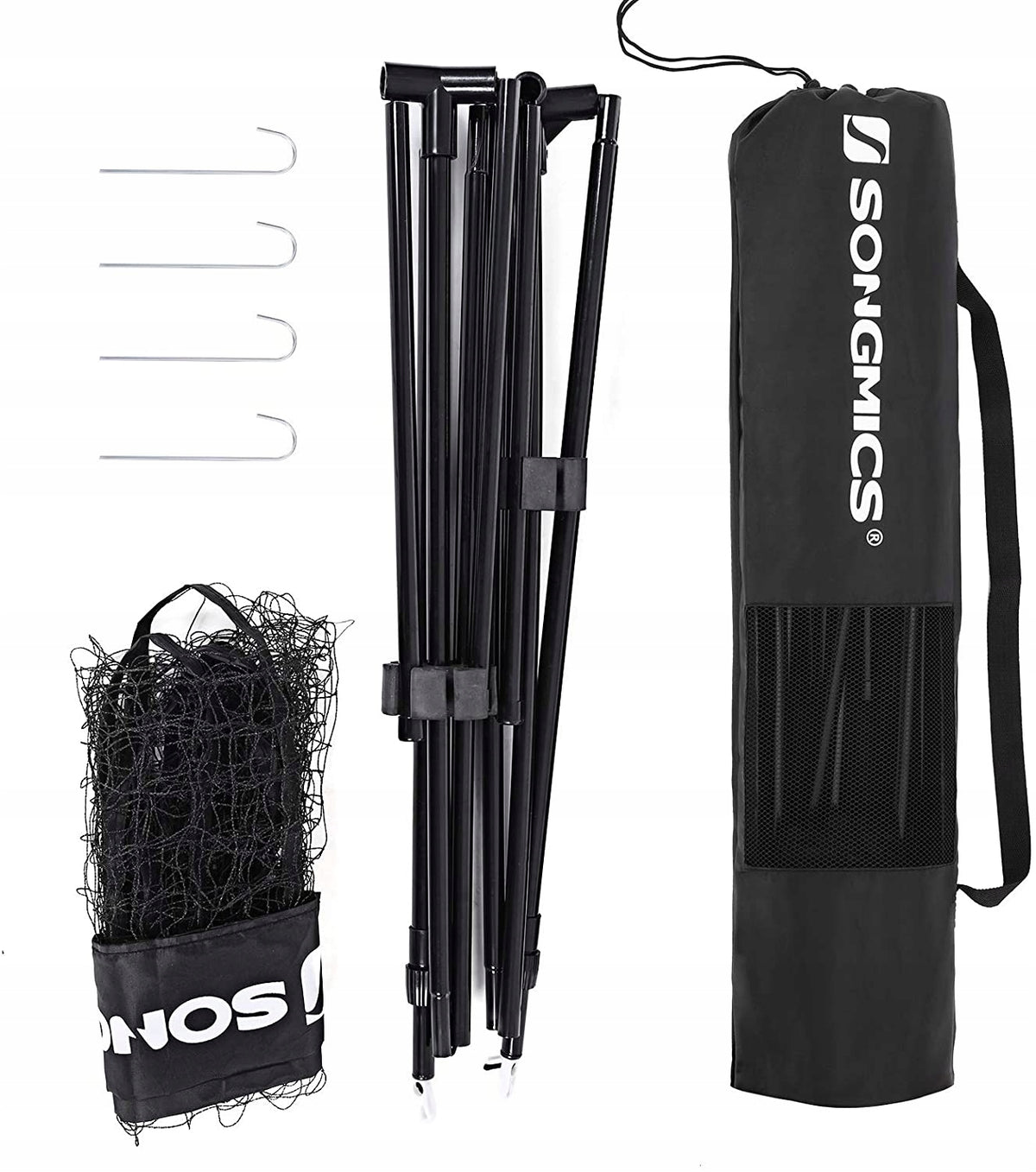 BADMINTON NET VOLLEYBALL TENNIS SONGMICS 5M HEIGHT ADJUSTMENT FOLDING Manufacturer code SYQ500HV1